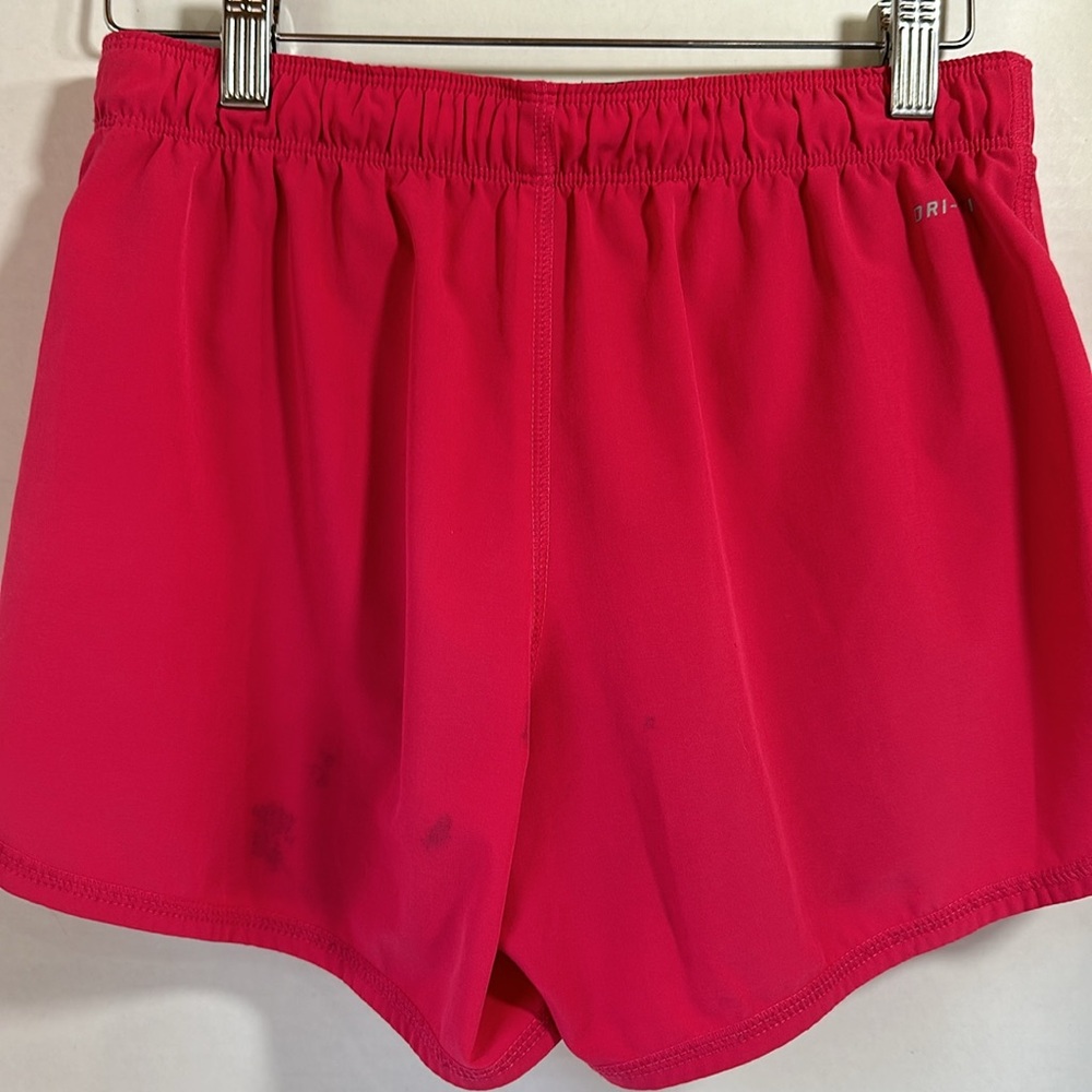 Nike dri fit running shorts pink size XS workout fitness exercise gym - Picture 2 of 9